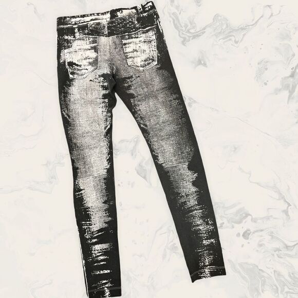 Express Leggings - Size S - Black and White - Picture 2 of 3